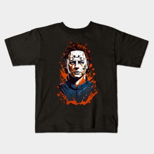 Halloween Collection - Myers_001 Kids T-Shirt